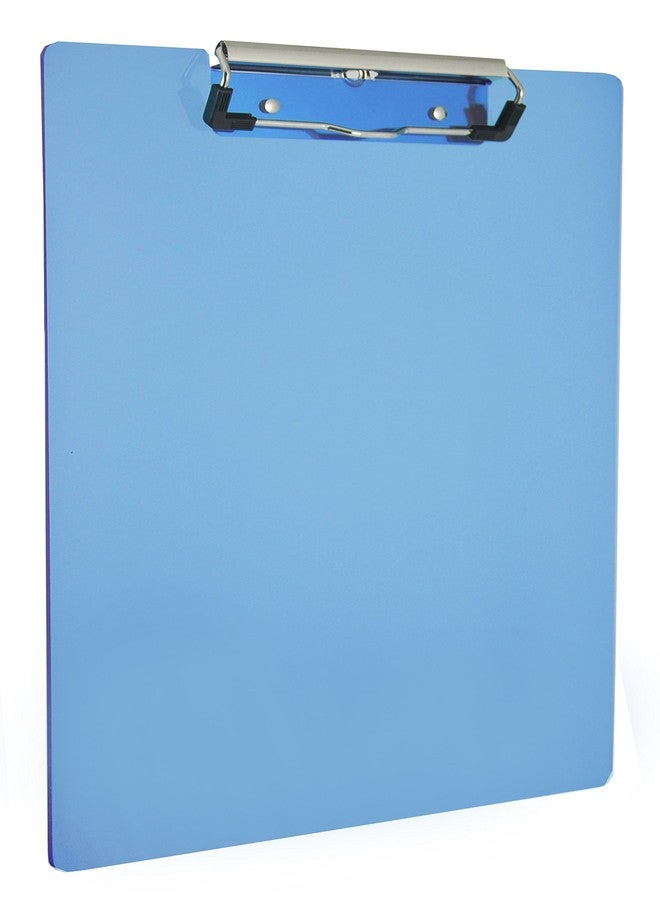 Saunders Recycled Plastic Clipboard, 0.5-Inch Capacity, Holds 8.5 x 12 Inches, Ice Blue (00439), Letter - Image 2