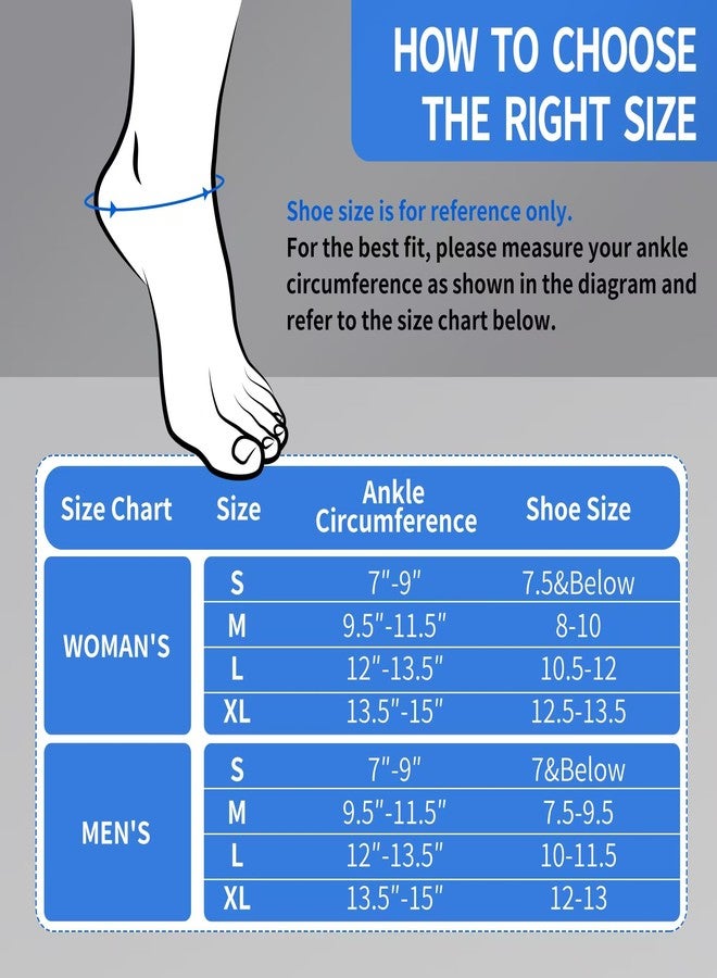 CYCLXY Ankle Guards，Ankle Brace for Sprained Ankle,Lace Up Adjustabe Ankle Brace with Side Stabilizers,Ankle Braces for Men & Women,Foot Ankle Support Splint,Left & Right,Sports Athletic Soccer Basketball Running - Image 3