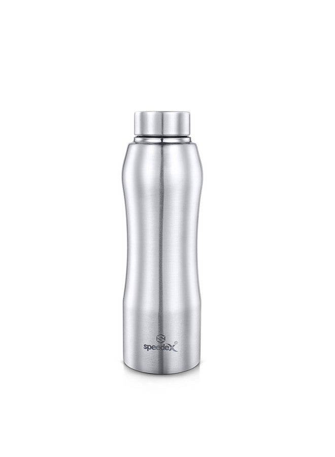 Speedex Stainless Steel Water Bottle 1 Ltr For School, Gym, Office Bottles 1 Litre for Boys, Girls, Men, Women, Kids, Fridge, Silver Colour - Image 1