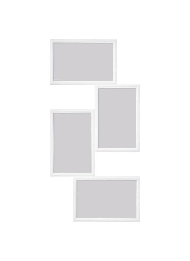 Generic - Collage frame for 4 photos, white, 21x41 cm - Image 1