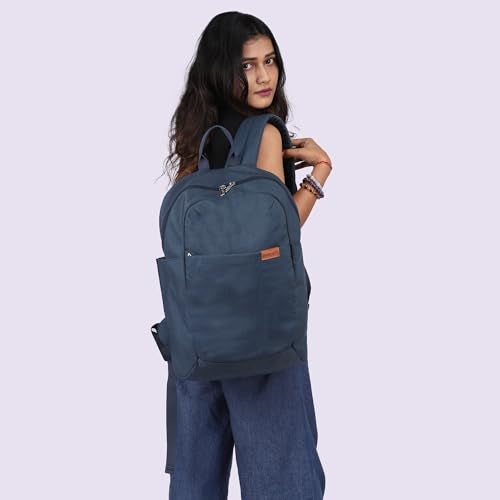 Protecta Strong Buzz 28 Liters Laptop Backpack for Laptops With Screen Size up to 15.6 Inches and 16" MacBoooks - Blue - Image 2
