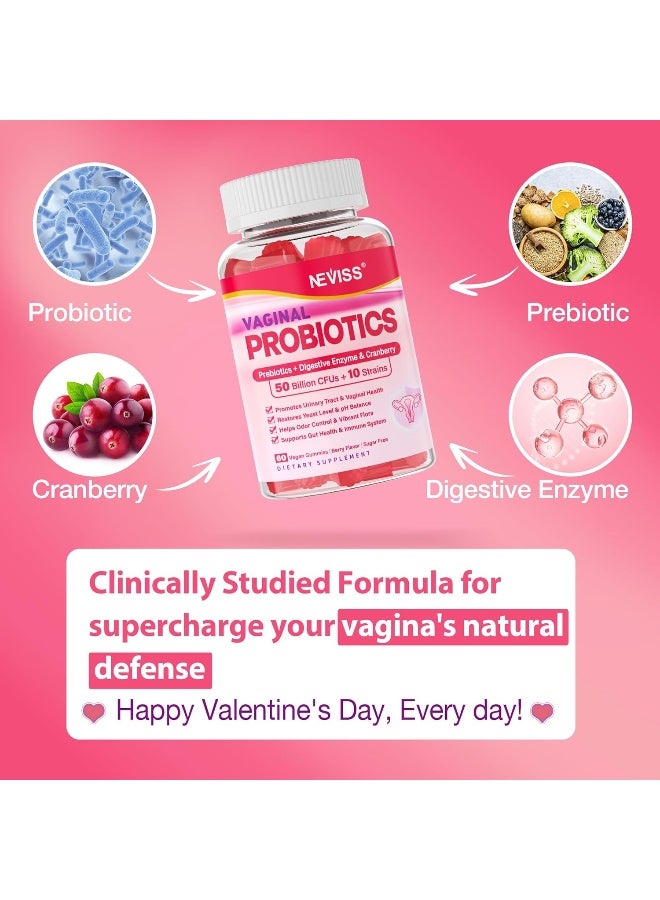 NEVISS Vaginal Probiotics Gummies for Women - Image 4