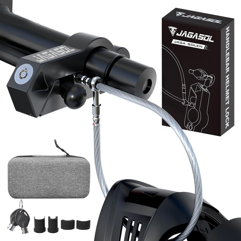 JAGASOL Motorcycle Lock Combo Anti Theft Lock for Motorbike Scooters ATV Dirt Bike - Image 2