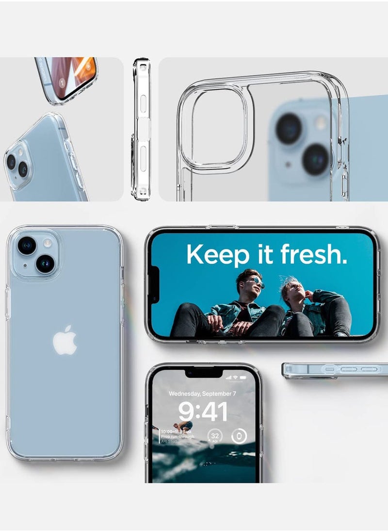 Spigen - Ultra Hybrid iPhone 14 Plus Case Cover - Frost Clear - Image 1