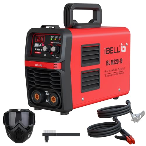 IBELL TOOLS iBELL IBL M220-19 Inverter ARC Welding Machine | 220A, VRD, Anti-Stick, Adjustable Arc Force, IGBT Technology | 220V ±15% | Portable MMA Welder for Home & Industrial Use- 1 year warranty - Image 1
