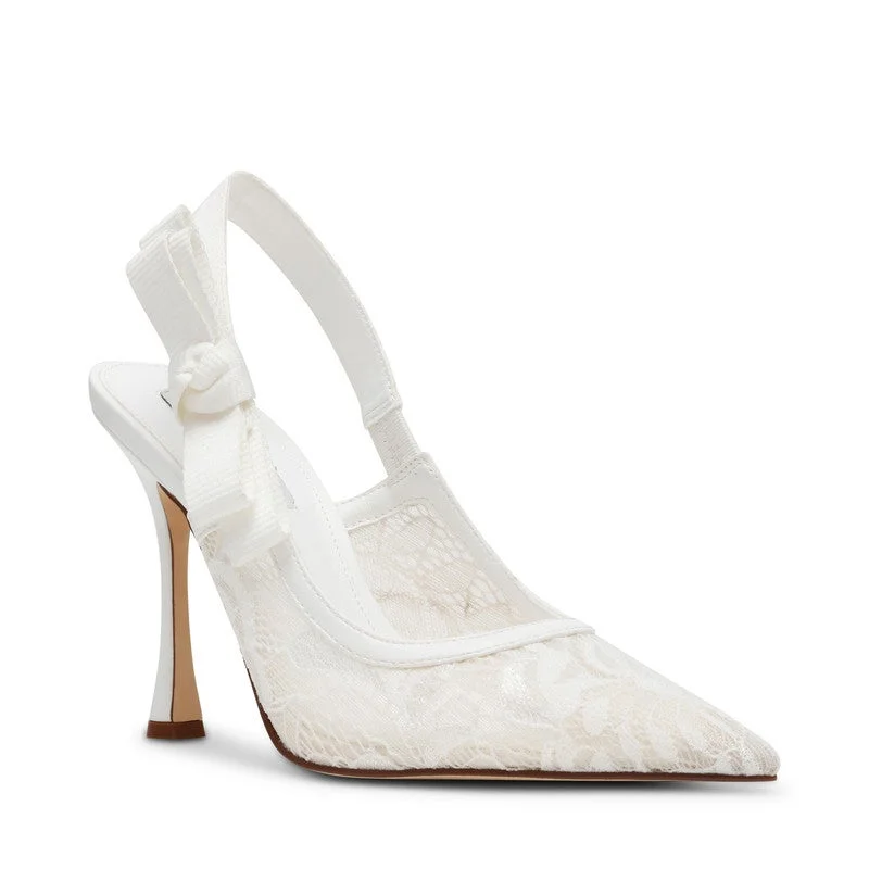STEVE MADDEN Brylie-L Bow Detail Slingback Pumps