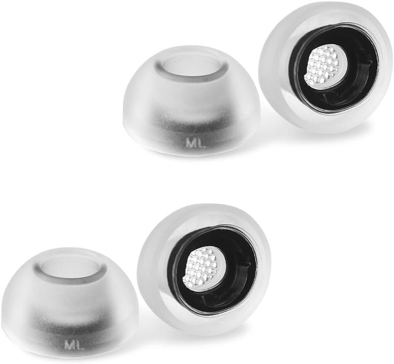 AZLA SednaEarfit Max for Galaxy Buds 3 Pro Phantom Black - Samsung Earphone Eartips Replacement, SMAPP-Certified (2 pairs) (ML) - Image 2