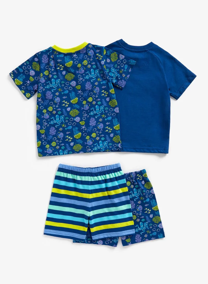 mothercare Kids 2 Pack Assorted Pyjama Set