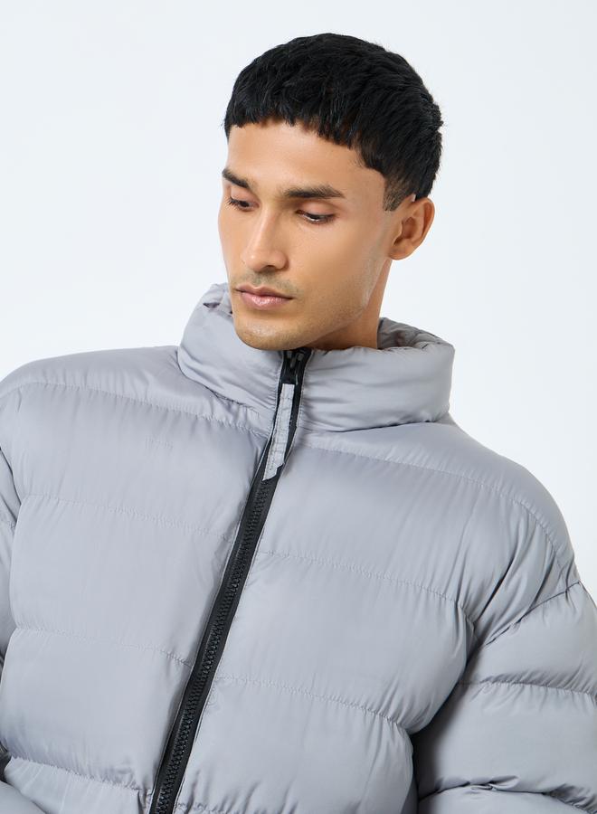 Styli Men Oversized Puffer Jackets - Image 4