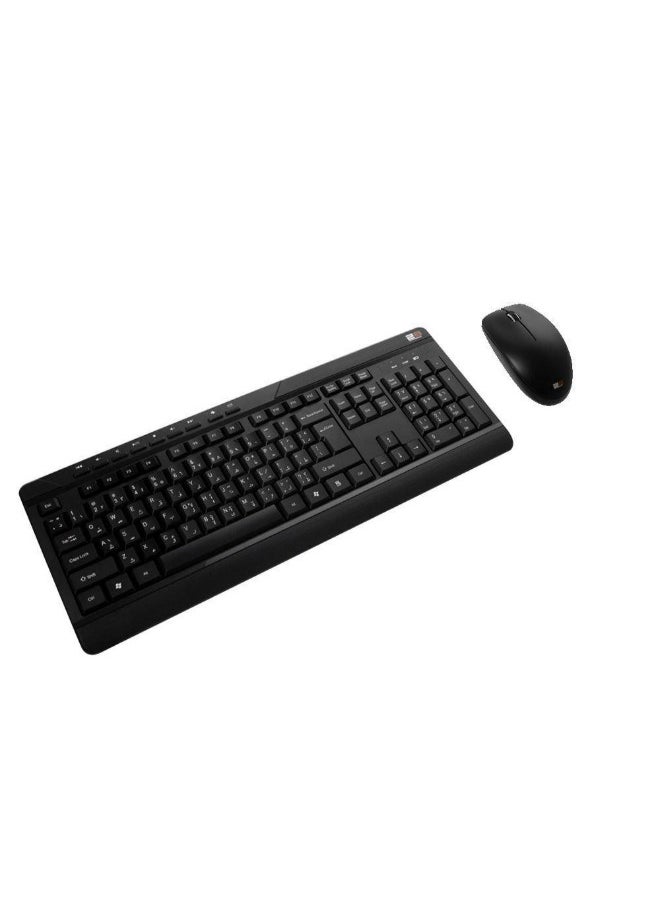 2B - KB443 كومبو لوحة مفاتيح وماوس لاسلكي - Image 1