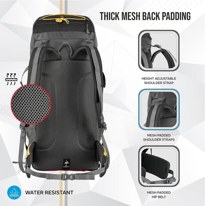 TRAWOC TREKELITE 60L Travel Backpack - Image 3