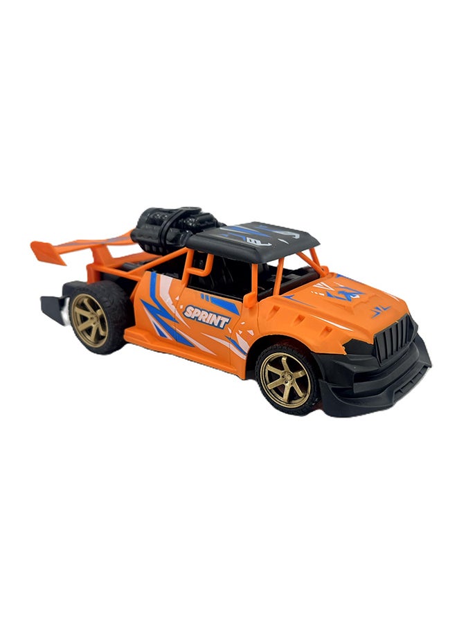 D-Power - 1:18 R/C 4WD 27Mhz Spray Runner Car Remote Control Sand Monster Four Wheel Drive Rock Climber High-Speed – Orange | Ages 6+ up - Image 1