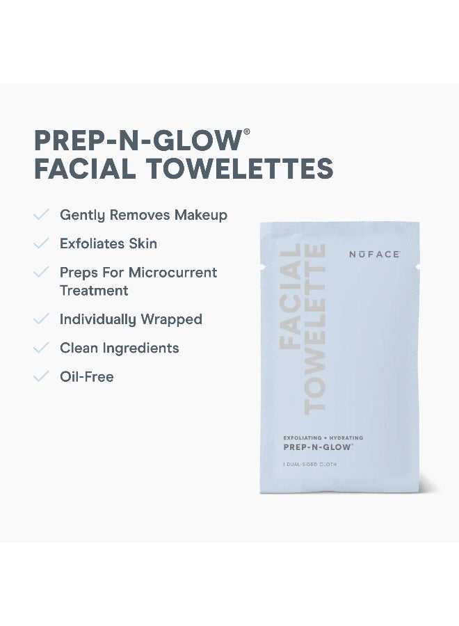 Nuface Prep-N-Glow Cleansing Cloth 20pk - Image 3