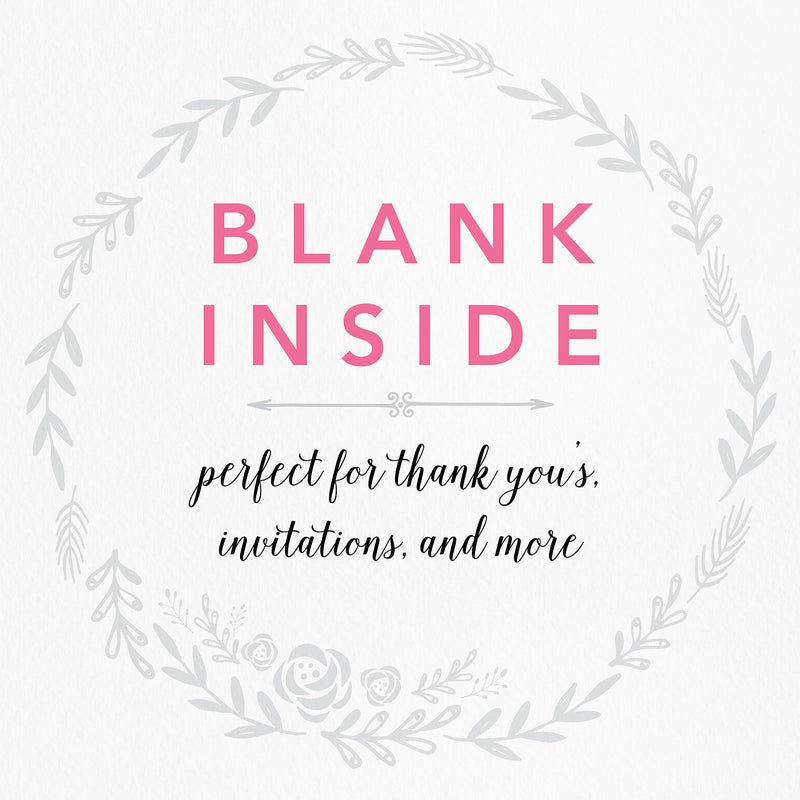 Graphique Watercolor Macaroons Boxed Notecards, 16 Blank Embellished Gold Foil Cards with Matching Envelopes and Storage Box, 3.25" x 4.75" - Image 3