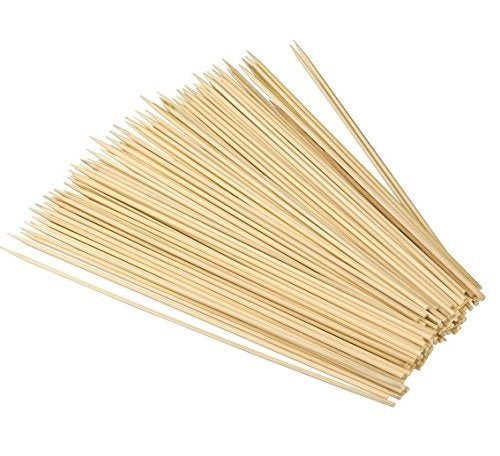 Perfect Pricee Bamboo Skewer Stick Wooden for Oven Grilling - 100 Sticks - Image 1