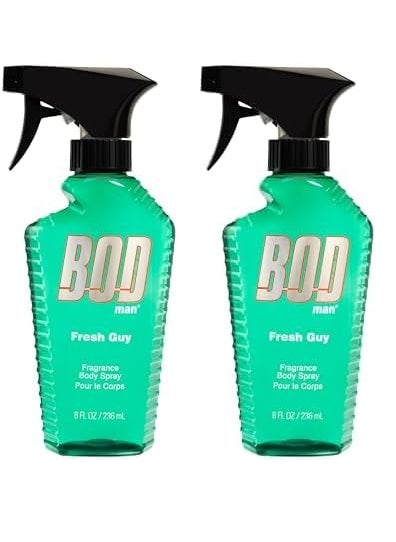 BOD Man BOD man Fresh Guy For Men Fragrance Body Spray 8 oz Pack of 2 