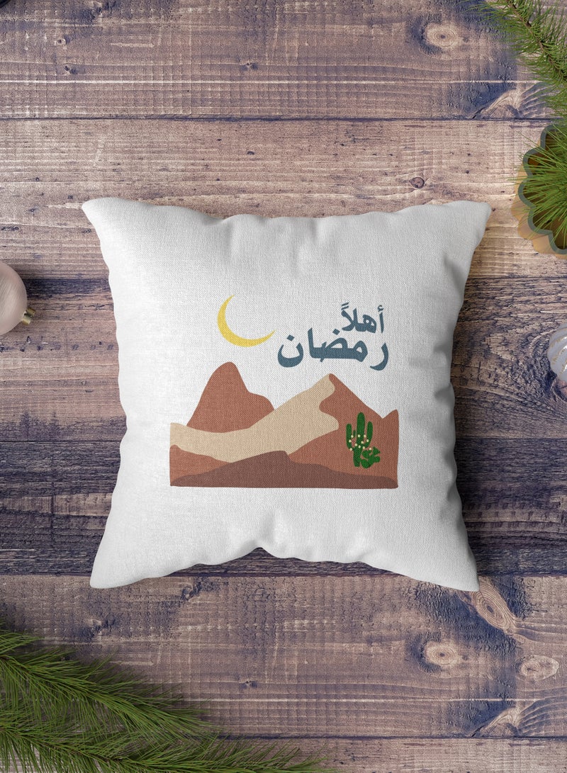 لوحة غطاء وسادة من البوليستر بتصميم أهلا رمضان - Image 5
