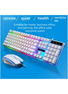 KUYING high quality G21 wired LED gaming keyboard and mouse set  - Image 2