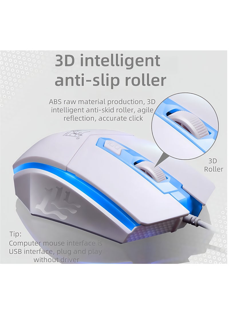 KUYING high quality G21 wired LED gaming keyboard and mouse set  - Image 5