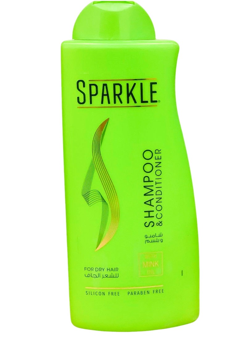 Sparkle Shampoo & Conditioner For Dry Hair With Mink Oil - 350 Ml - pzsku/Z6F6F2D49F02585A08910Z/45/_/1732703957/d58994ee-1bf4-449b-87ea-9a527a232c6b