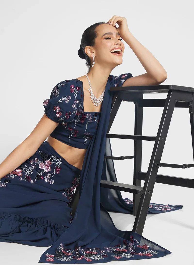 Maya Floral Printed Scarf