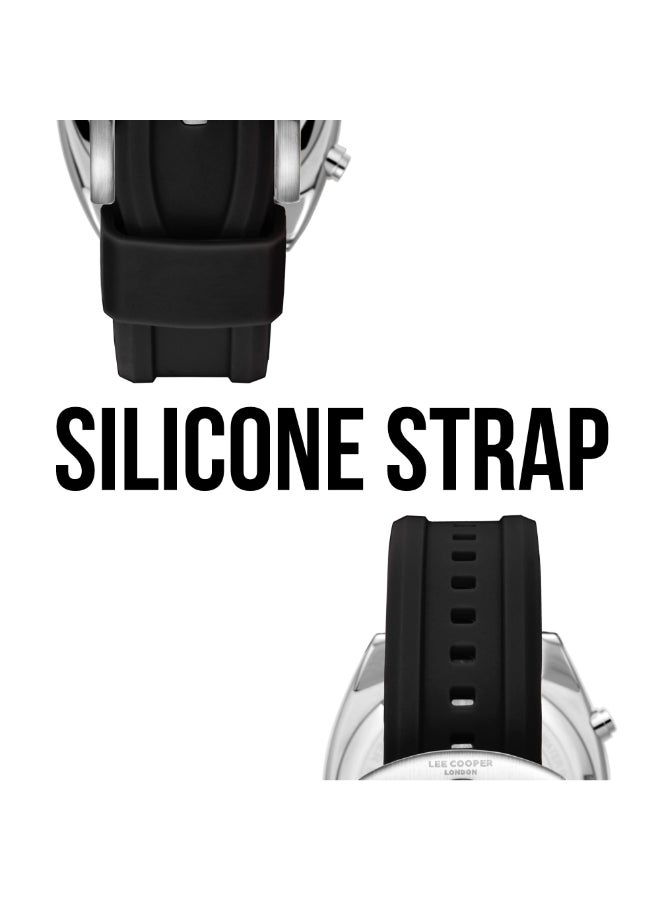 لي كوبر ساعة رجالية متعددة الوظائف من السيليكون - Image 5