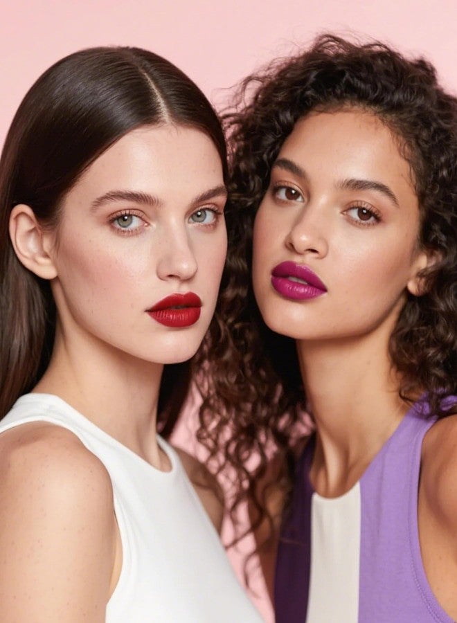Erinde Lip Stain Marker, Matte Dark Reddish Brown Lip Liner Stain Pen, Highly Pigmented Long-Lasting Wear Transfer-Proof Lip Liner Contour Lip Tint Waterproof Lipstain, 06 - Image 4