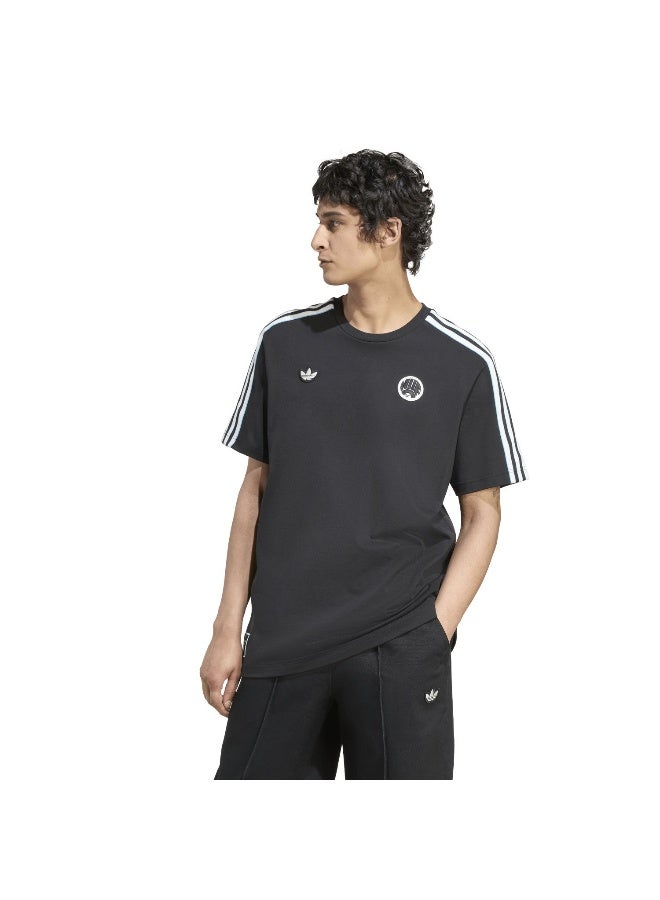 Adidas Nufc Icon Tee Black Football T-Shirts For Men XS - Image 2