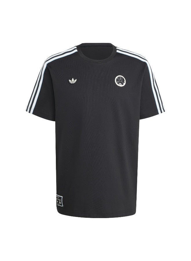 Adidas Nufc Icon Tee Black Football T-Shirts For Men XS - Image 1