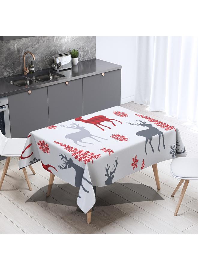 Bluejw Christmas Decorative Dining Table Cloth Party Holiday Evening Restaurant Meal Covering Cloth Decorative Waterproof Table Cover Custom - Image 5