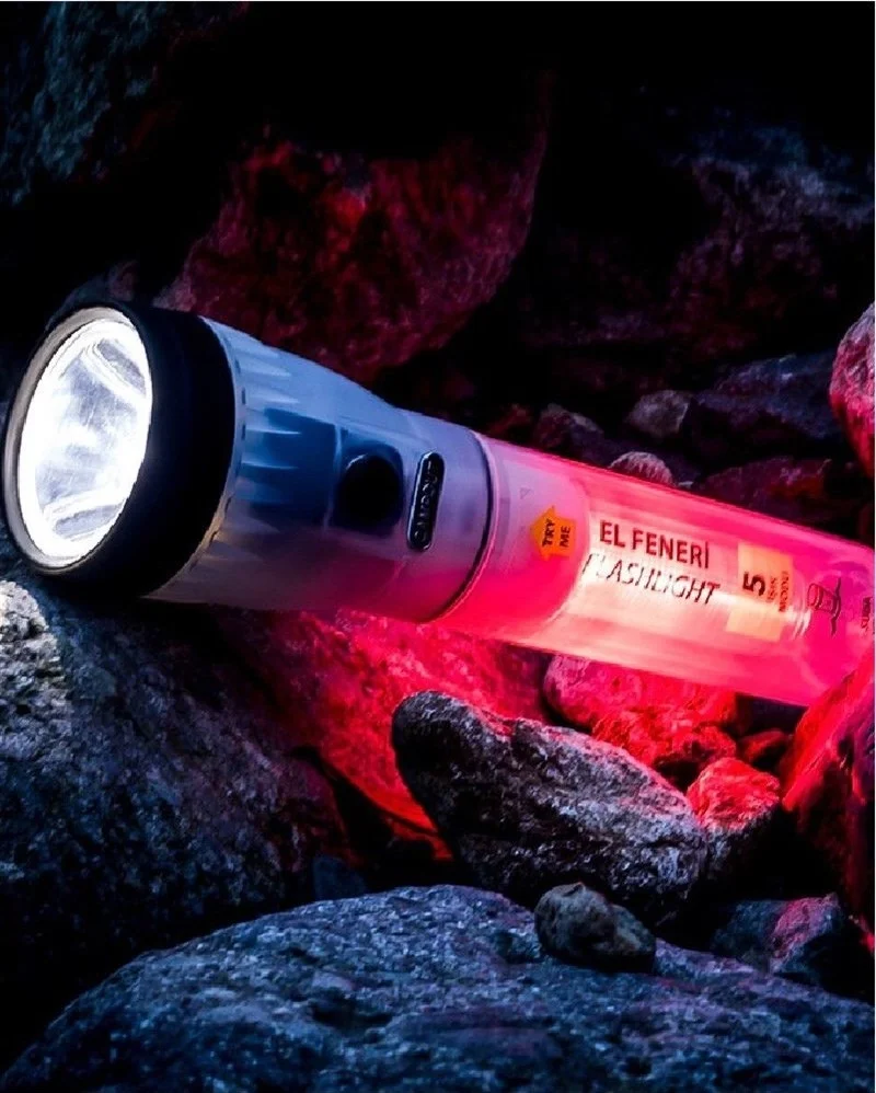 Nurgaz Campout Ng 183 Flashlight + Table Lamp + Flasher OC555