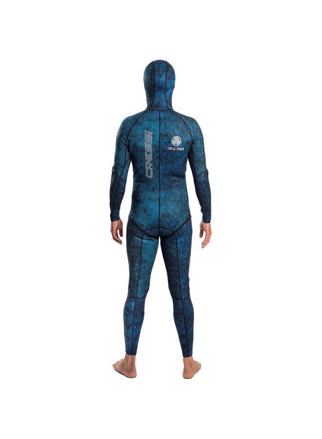 Cressi mens Two-Piece 2 pieces Spearfishing Wetsuits, Camo Blue, Medium US - Image 3