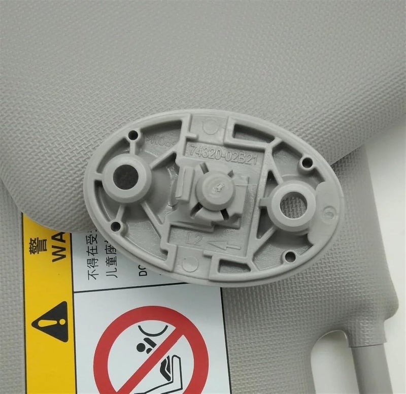 Wivplex Sun Visor for Toyota Corolla 2014-2017 - Image 4