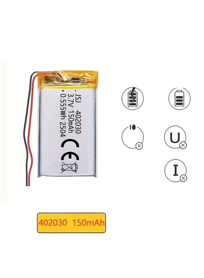 Polymer Lithium Battery 402030 3 7V For Dashcam High Performance Rechargeable Power Supply - Image 5