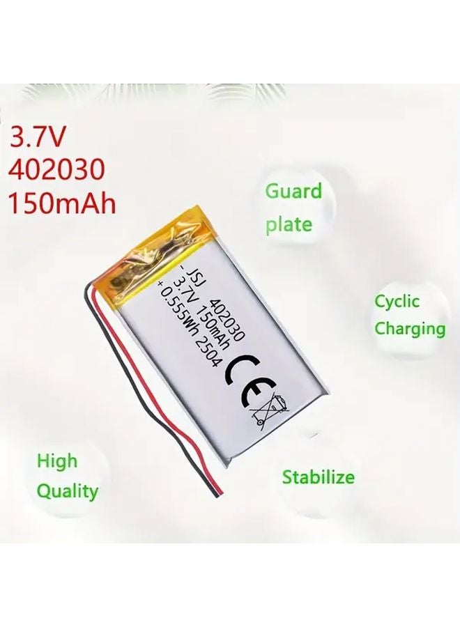 Polymer Lithium Battery 402030 3 7V For Dashcam High Performance Rechargeable Power Supply - Image 3