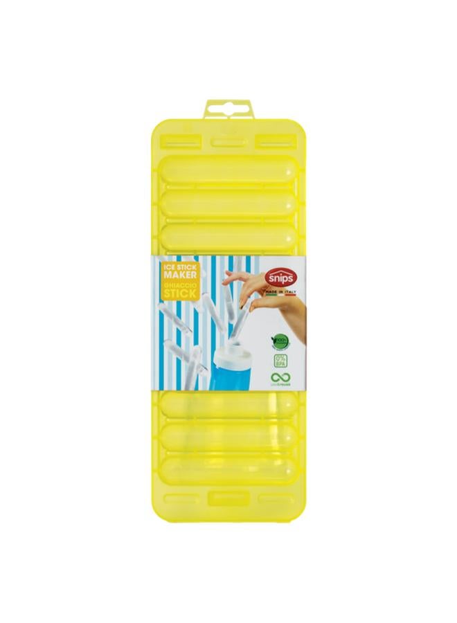 Snips 10-Grid BPA Free Plastic Easy-to-Use Lightweight Ice Stick Mould Assorted Color - Image 4