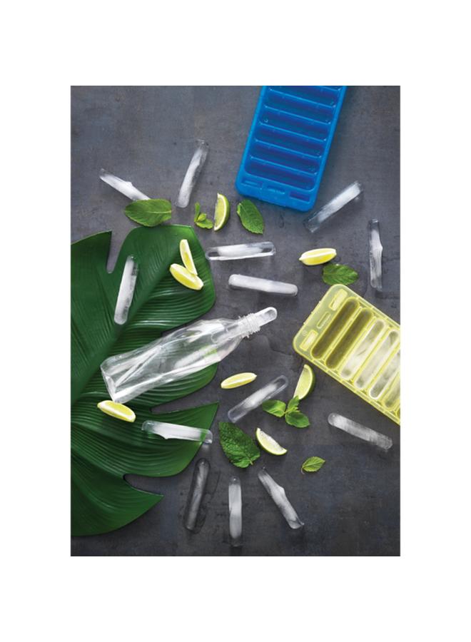 Snips 10-Grid BPA Free Plastic Easy-to-Use Lightweight Ice Stick Mould Assorted Color - Image 1