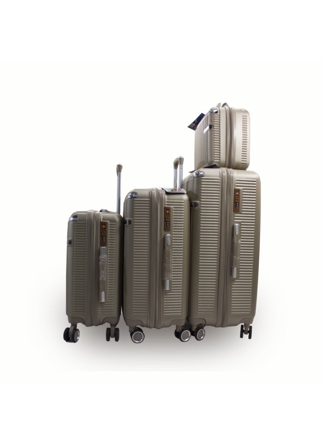 الازدهار أمتعة Prosperity المتميزة القابلة للتوسيع مع 8 عجلات صامتة، خفيفة الوزن من مادة ABS+PC، مقاسات متعددة للسفر الفاخر - Image 3