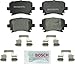 Bosch BP1108 QuietCast Premium Semi-Metallic Disc Brake Pad For: Audi A3, A4, A6, TT, Quattro; Volkswagen: CC, Eos, - Image 2