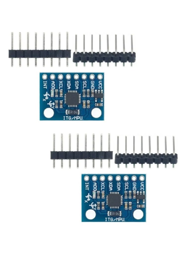 2-Pack 3-Axis Accelerometer and Gyroscope Module GY-521 MPU-6050 - Image 2