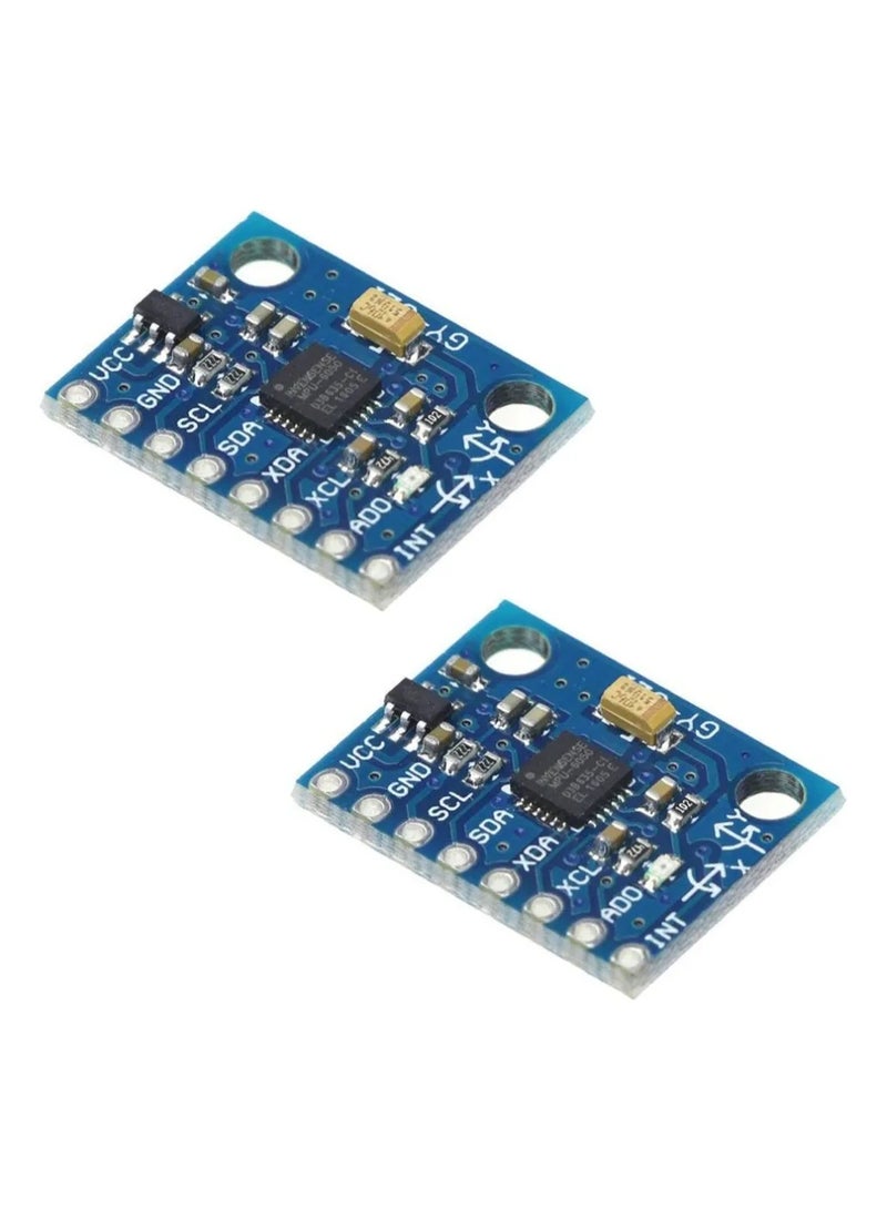 2-Pack 3-Axis Accelerometer and Gyroscope Module GY-521 MPU-6050 - Image 3