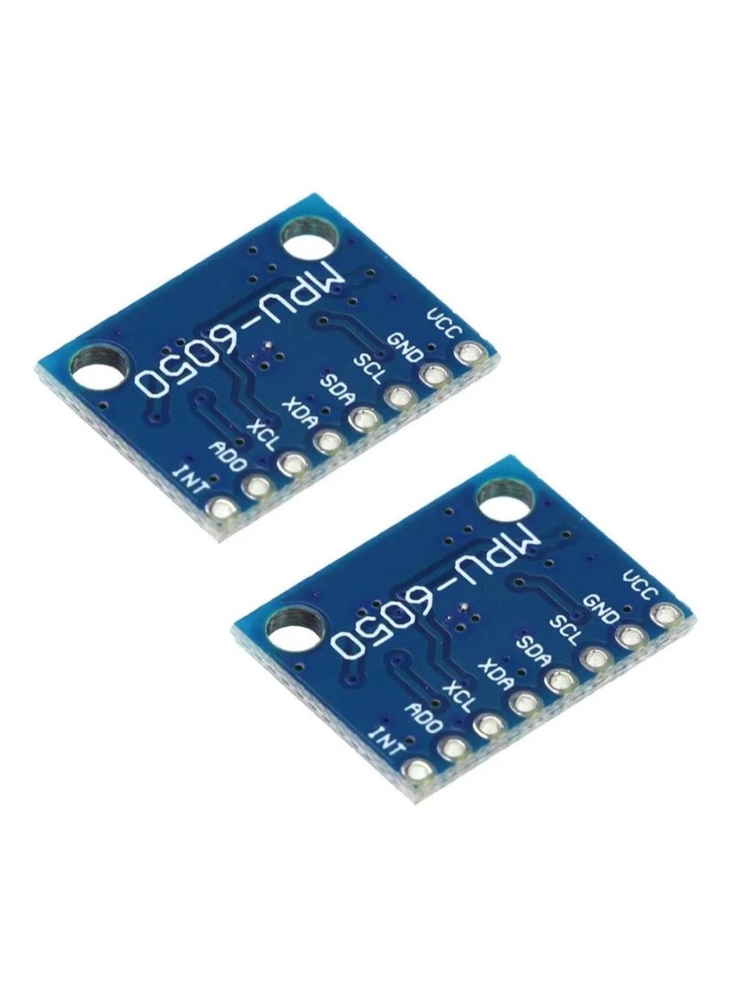 2-Pack 3-Axis Accelerometer and Gyroscope Module GY-521 MPU-6050 - Image 4
