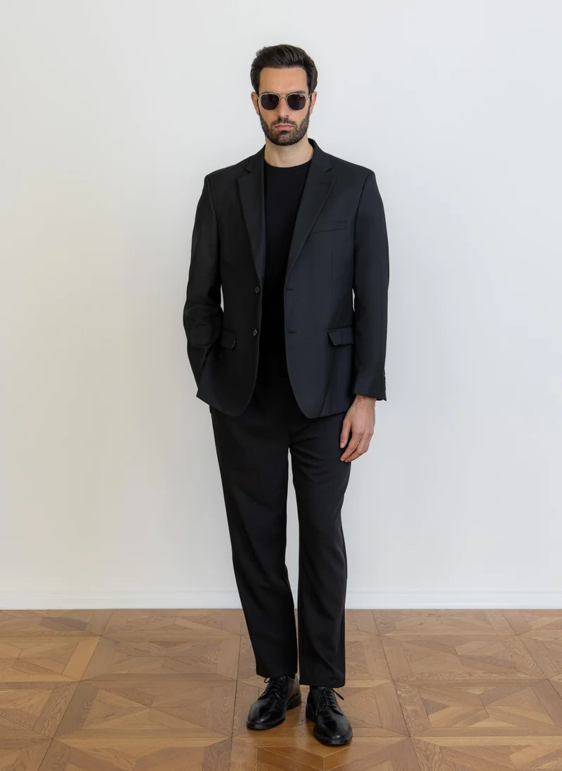 SHAPES Black COMFORT SUIT BLAZER for Men | Best Price UAE