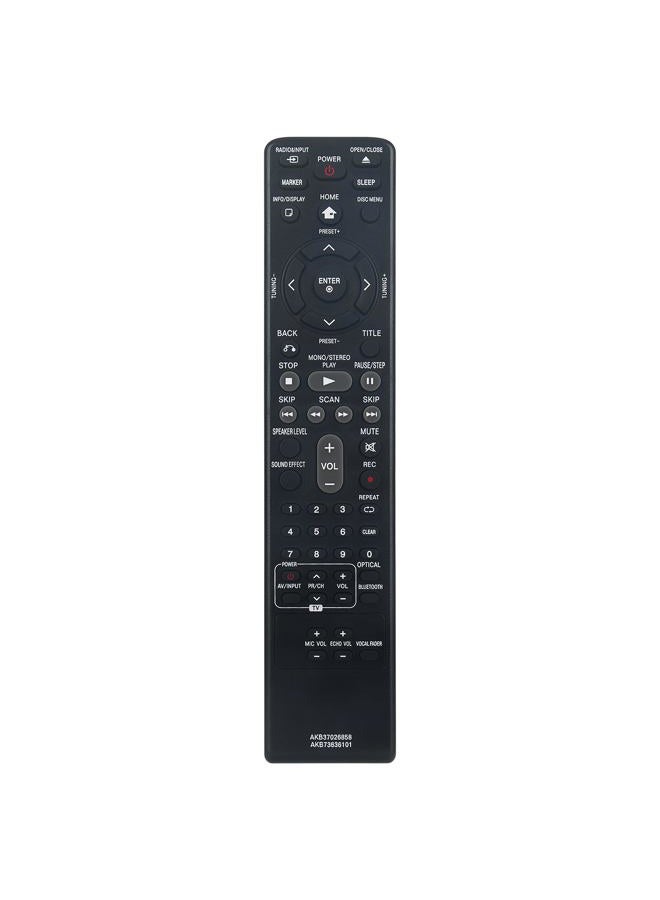 Vinabty AKB73636101 AKB37026858 Replaced Remote fit for LG Home Theater HT805SH HT-904SA HT904PA HB906SBPD LHT854 HT805TQ DH6520T SH85TQ-S Sh85TQ-C Sh85TQ-W DH7530TW HT906TA LHD756 HT806TH DH7520T DH7530T - Image 1