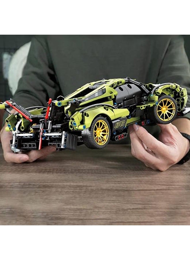general Sports Car Building Blocks Toy Boy or Adult Kit, 1:14 MOC Construction Set Racing Model for Boys 12-16 Years Old 8-14 Years Old Car (1039 pcs) - Image 5