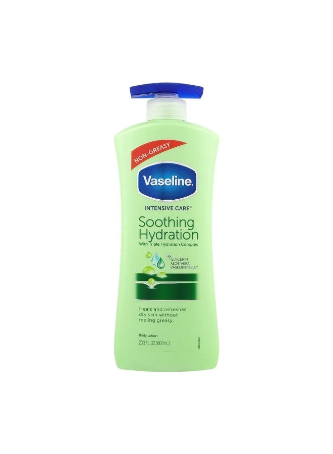Vaseline Lotion Moisturizing and Soothing 600 ml