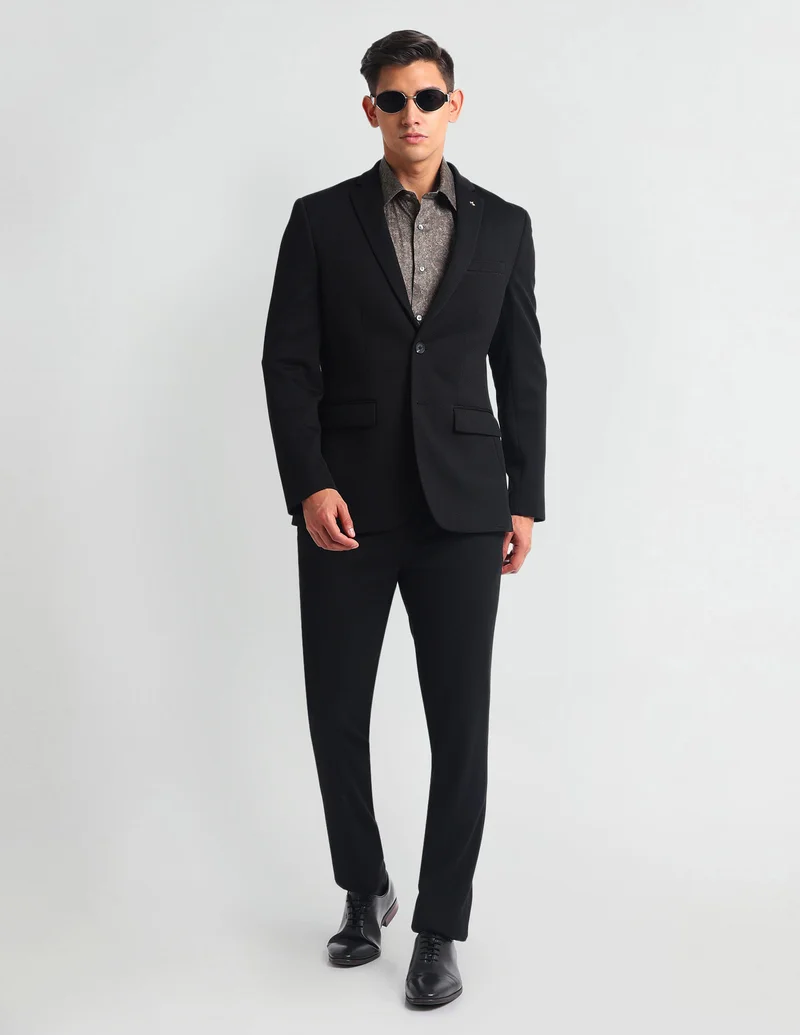 Arrow Black Zero Calorie Slim Fit Blazer for Men | Best Price UAE