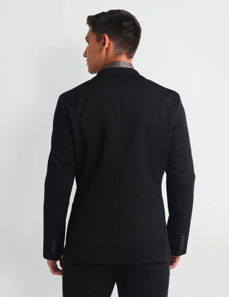 Arrow Black Zero Calorie Slim Fit Blazer for Men | Best Price UAE