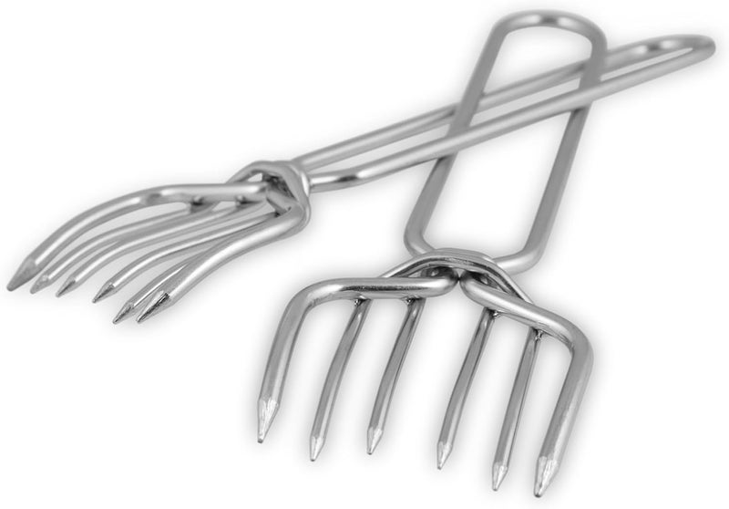 GrillPro 44070 Stainless Steel Meat Claws - Image 2