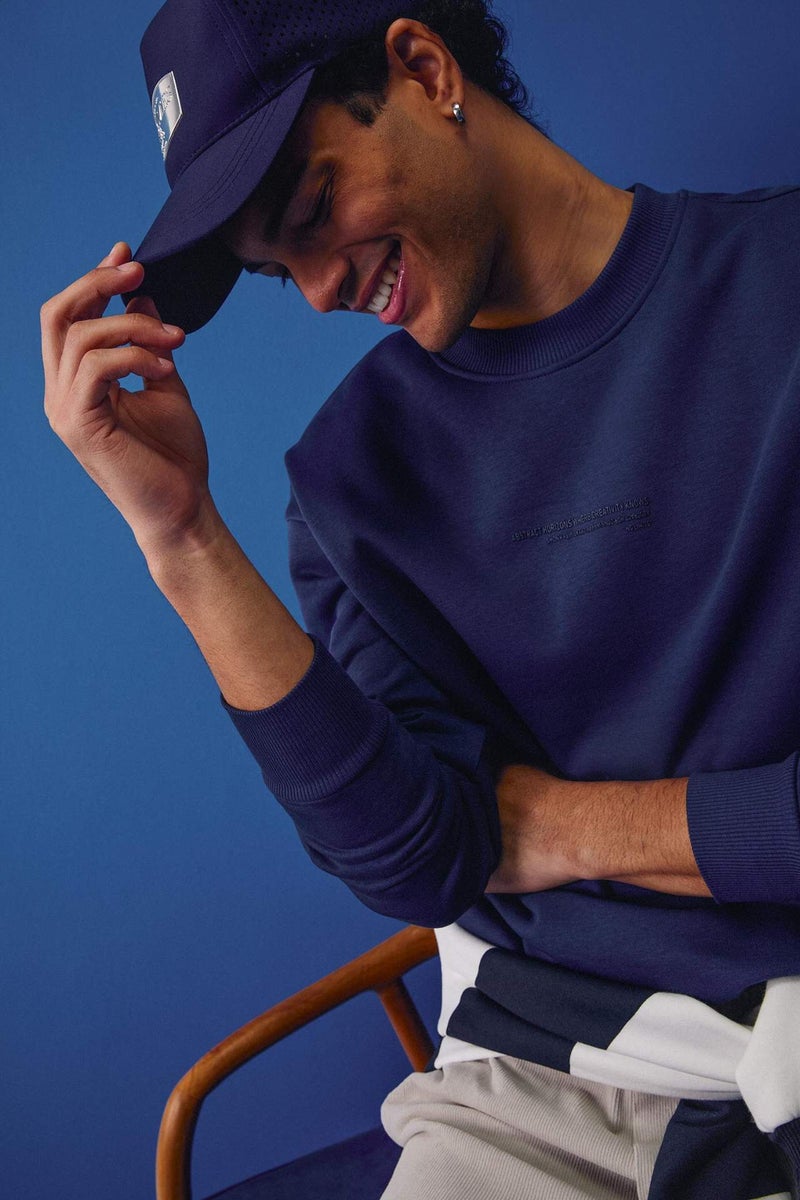 DeFacto Boxy Fit Crew Neck Soft Inside Printed Sweatshirt - Image 2